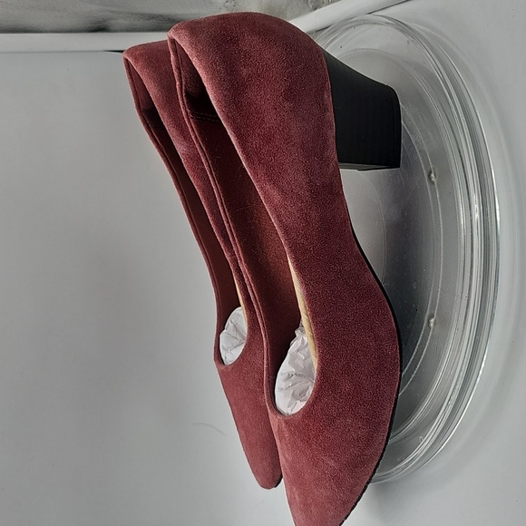 I Clarks Women’s Suede Teresa Step Pumps in Rose Sz 10M - Picture 6 of 12